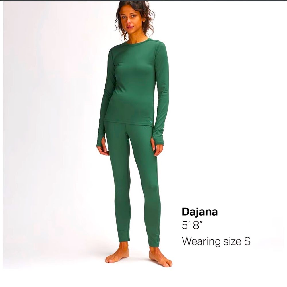 Stoic Lightweight Ski Baselayer - crew long sleeve top and pants